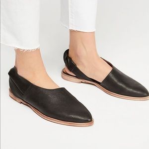 Free People Stateside Flat - Black - Size: 39